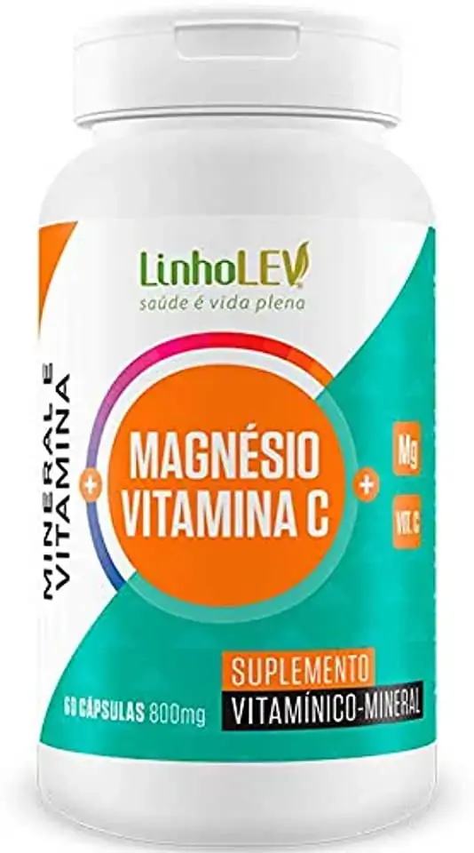 Linho Lev Magnésio Vit C 100 Caps