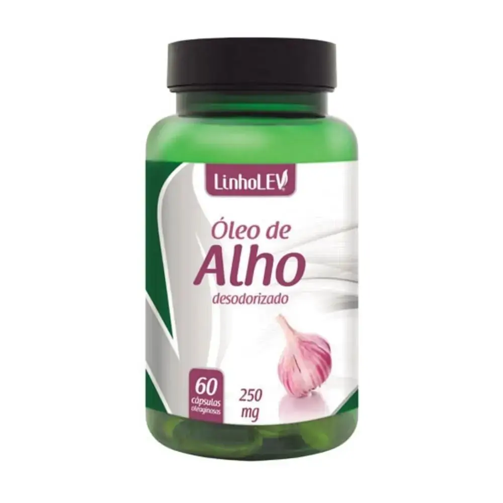 Oleo De Alho Desod 60cap 250mg Linho Lev