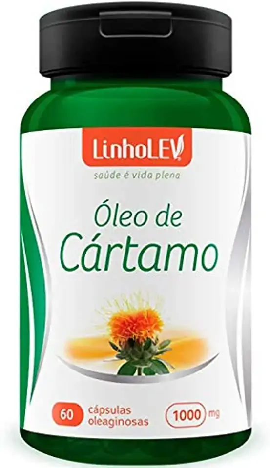 Oleo De Cartamo 60caps 1000mg Linho Leve