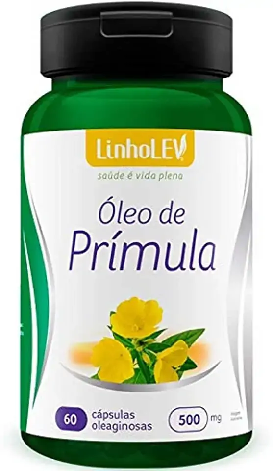 Linho Lev óleo De Prímula 60 Caps