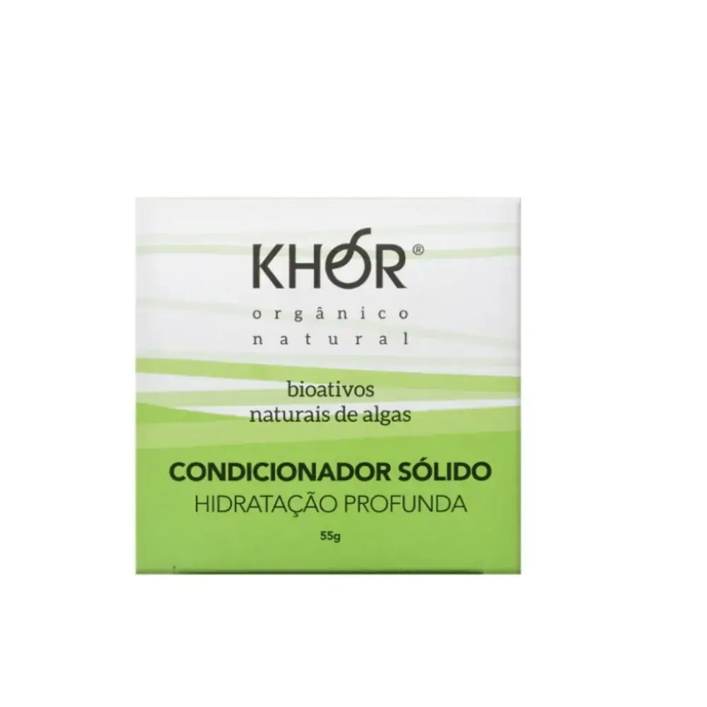Condicionador Em Barra Hidratação Profunda 55g - Khor