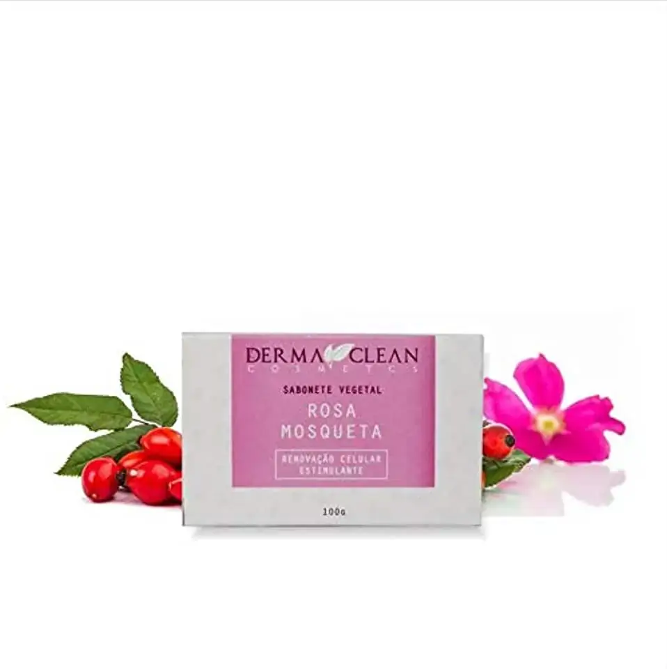 Sabonete Rosa Mosqueta 100gr Derma Clean Dermaclean