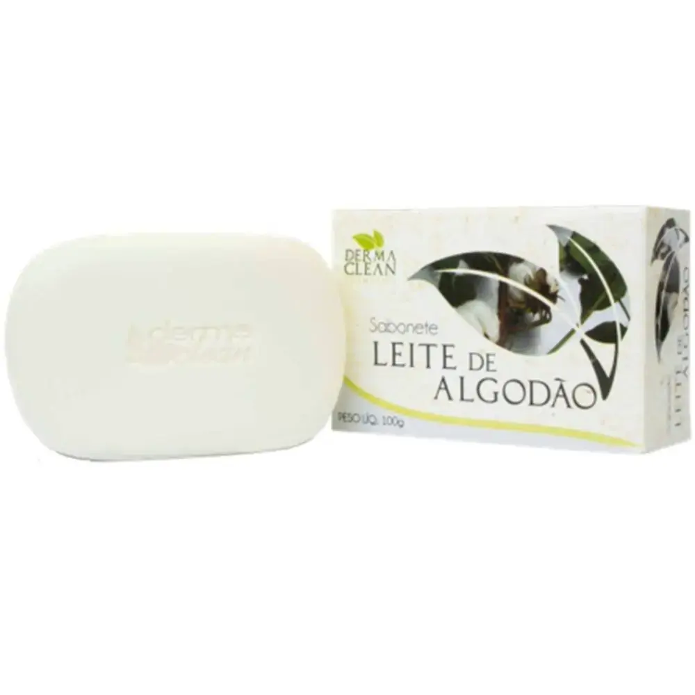 Sabonete Leite De Algodão 100g Dermaclean