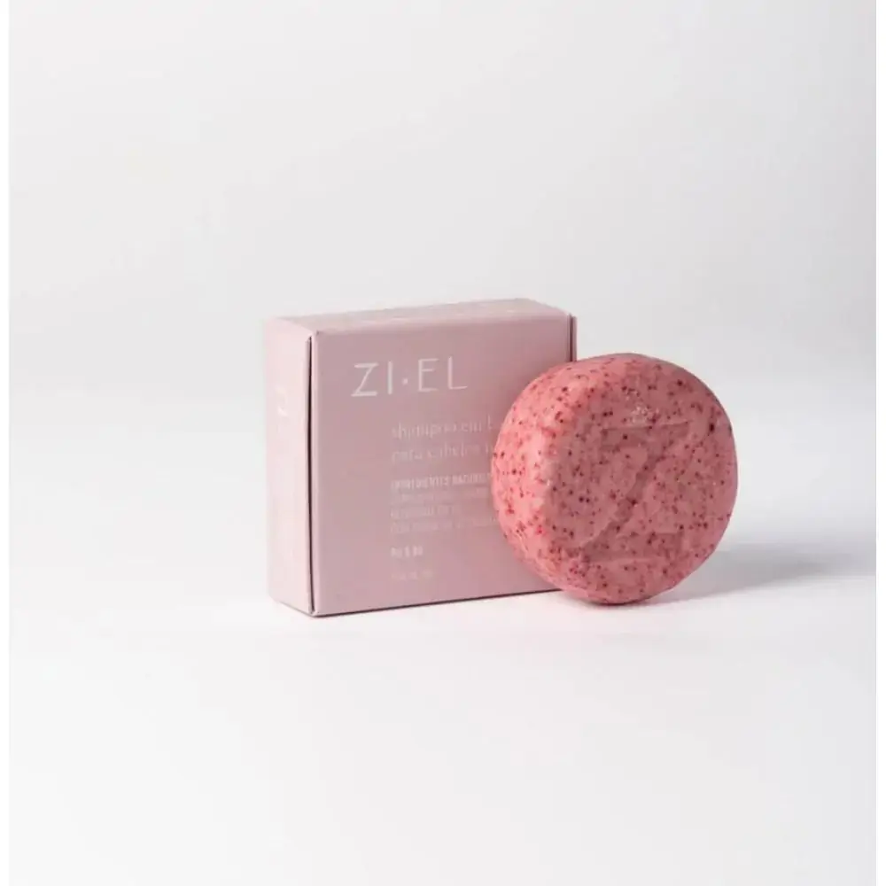Shampoo em Barra Natural para Cabelos Normais 70g - Ziel Cosmetics