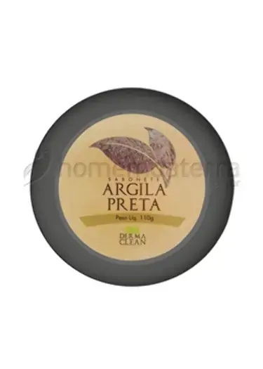 Sabonete De Argila Preta Derma Clean 110g