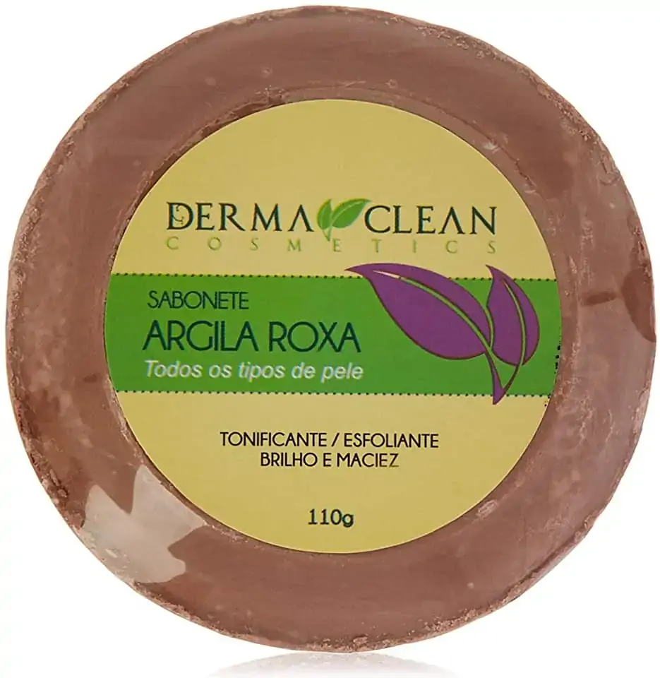 Sabonete De Argila Roxa 110g Derma Clean