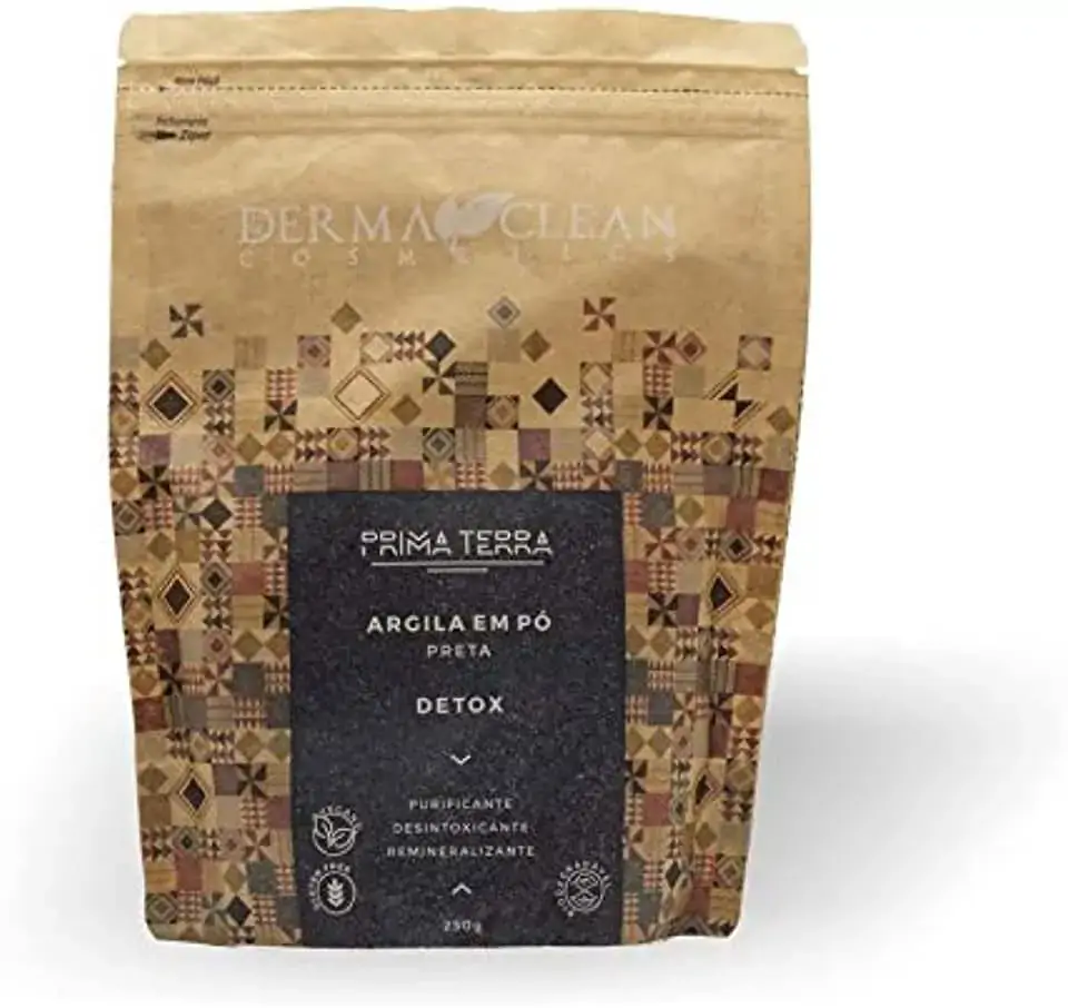Argila Negra Lama Vulcânica Derma Clean 250g