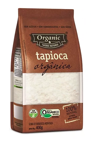 Massa Tapioca Orgânica Pacote 400g