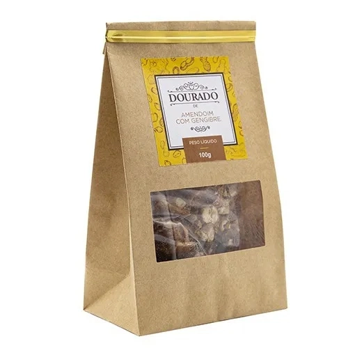 Amendoim C/gengibre Kraft Dourado 100g