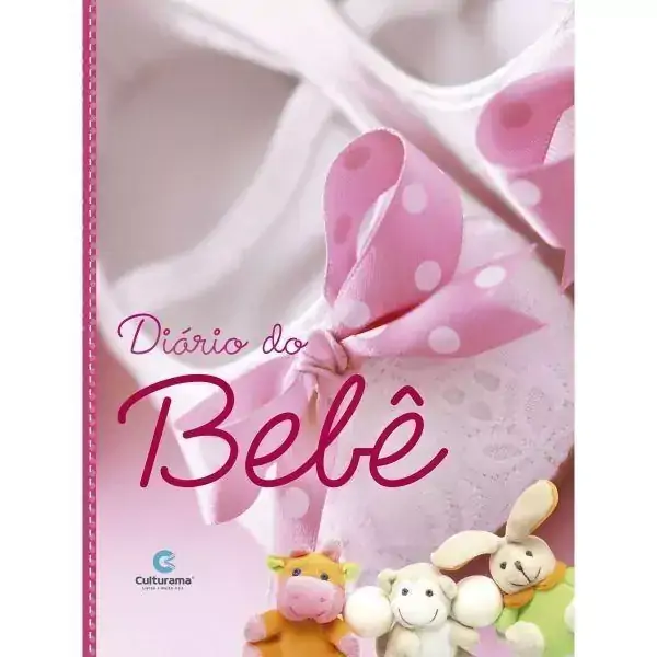 Álbum do Bebe Menina ( Diário) Com 32 Paginas Culturama