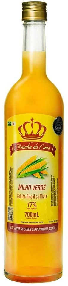 Cachaca Mista Rainha Da Cana 700ml Milho Verde
