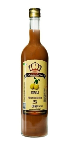 Bebida Mista De Cachaça Rainha Da Cana Com Marula 700ml