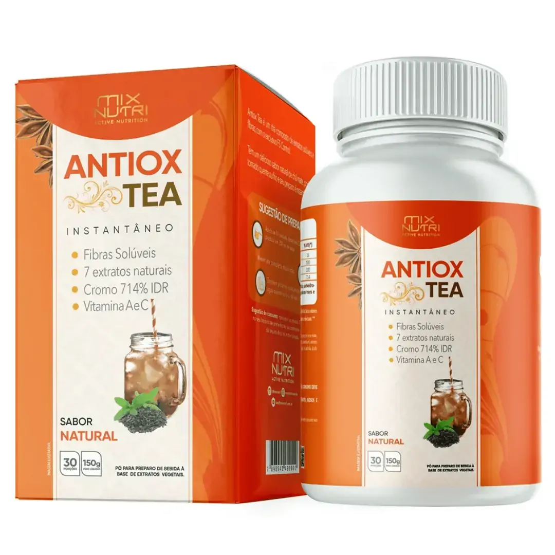 Chá Antiox Instantâneo Natural Mix Nutri Caixa 150g
