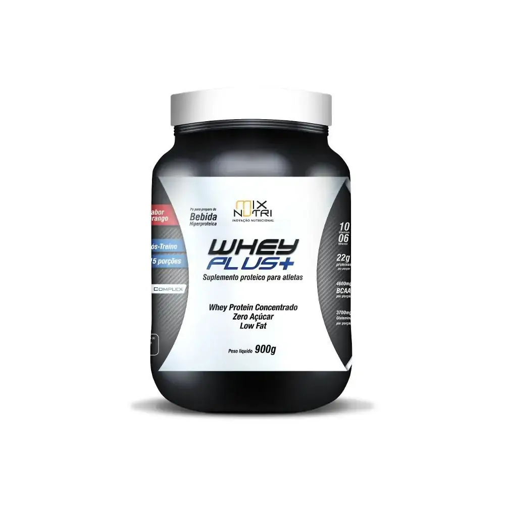 Whey Plus Sabor Baunilha 900g