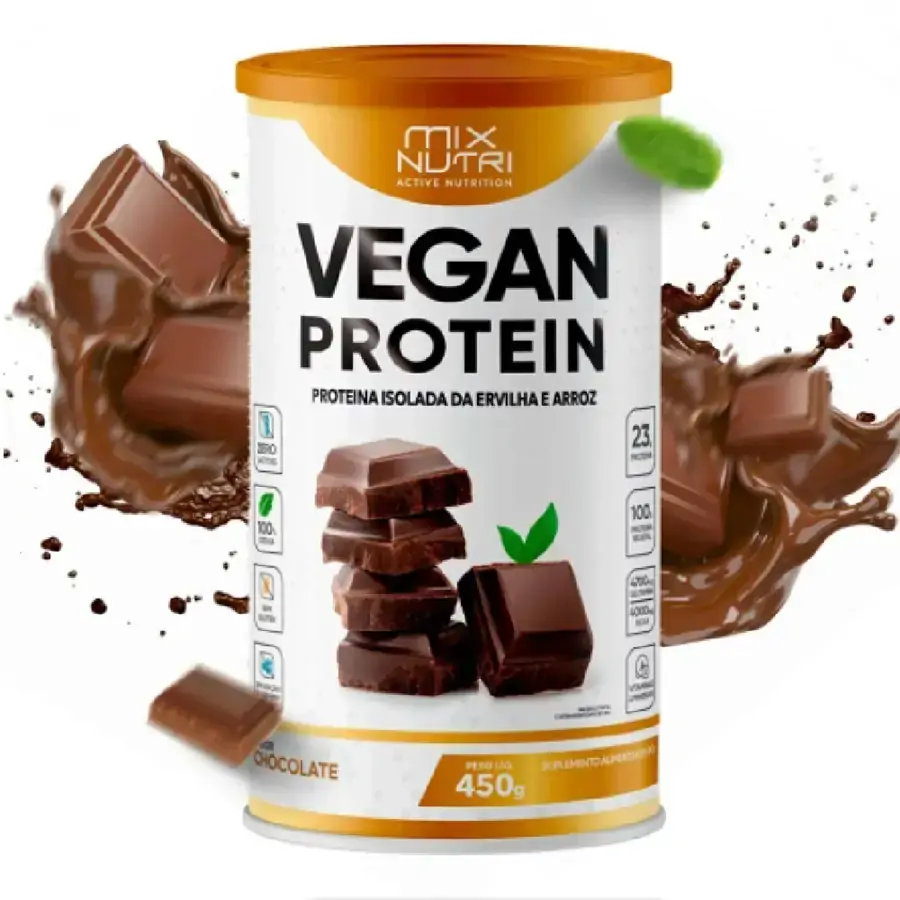 Proteina Vegana Chocolate Mix Nutri 450g