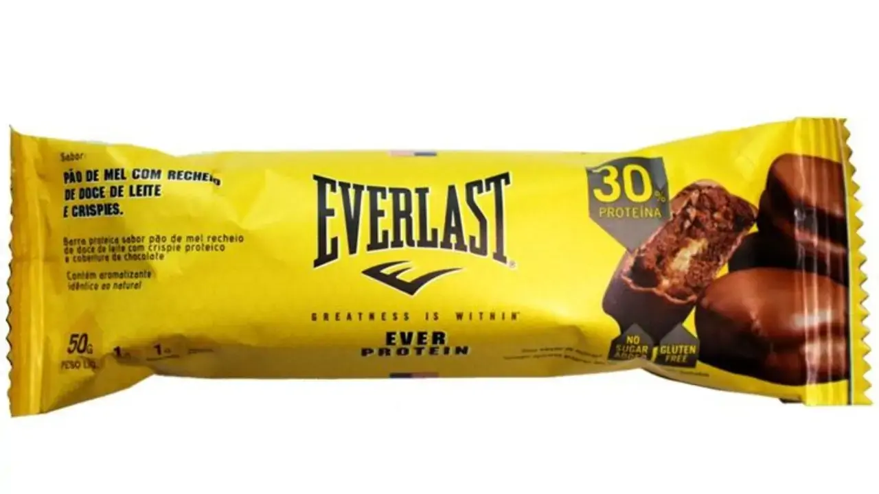 Bar Pao De Mel Everlast 50g
