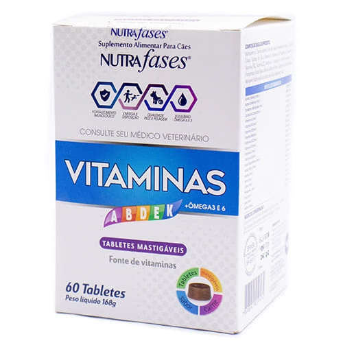 Suplemento Vitamínico para Cães Nutra Fases