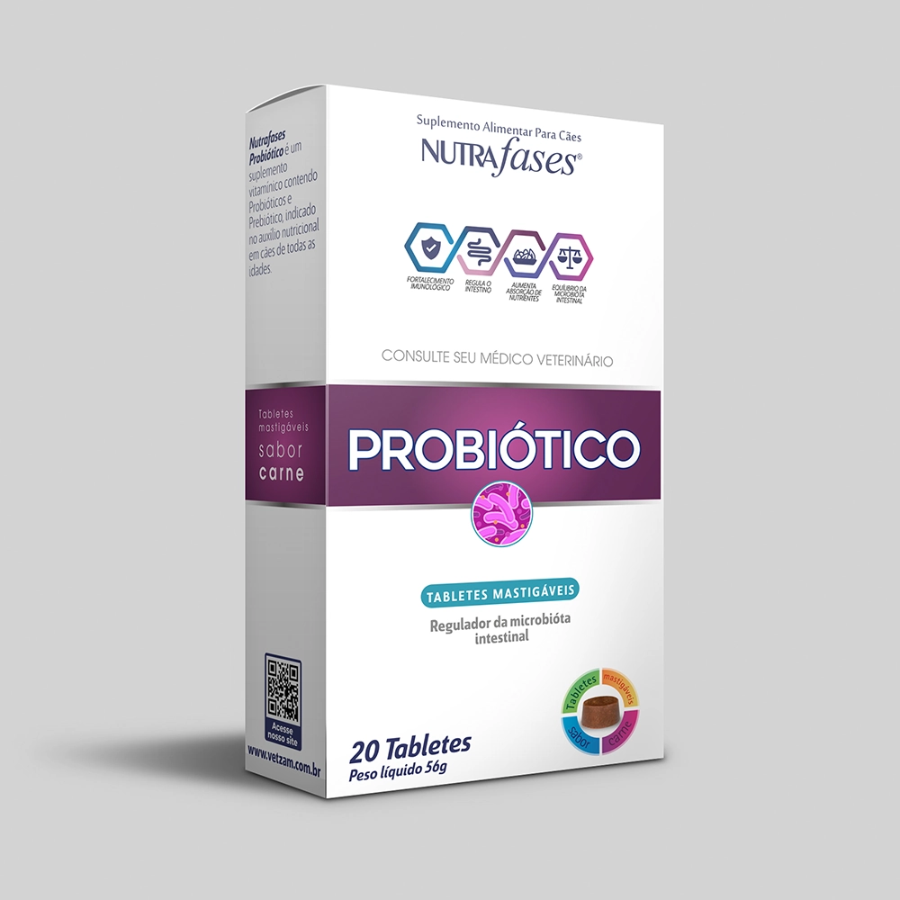 Probiotico Nutrafases 20 Tabletes