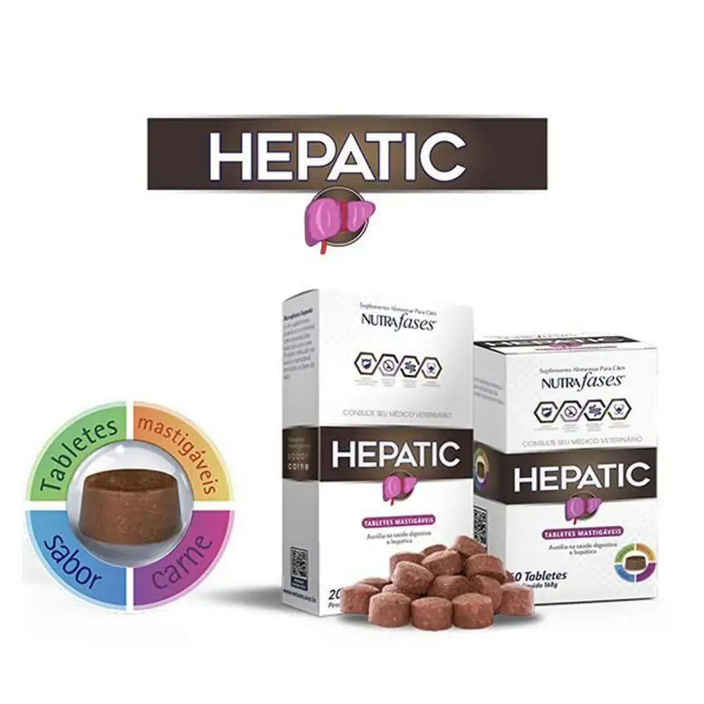 Nutrafases Hepatic 20 Tabletes