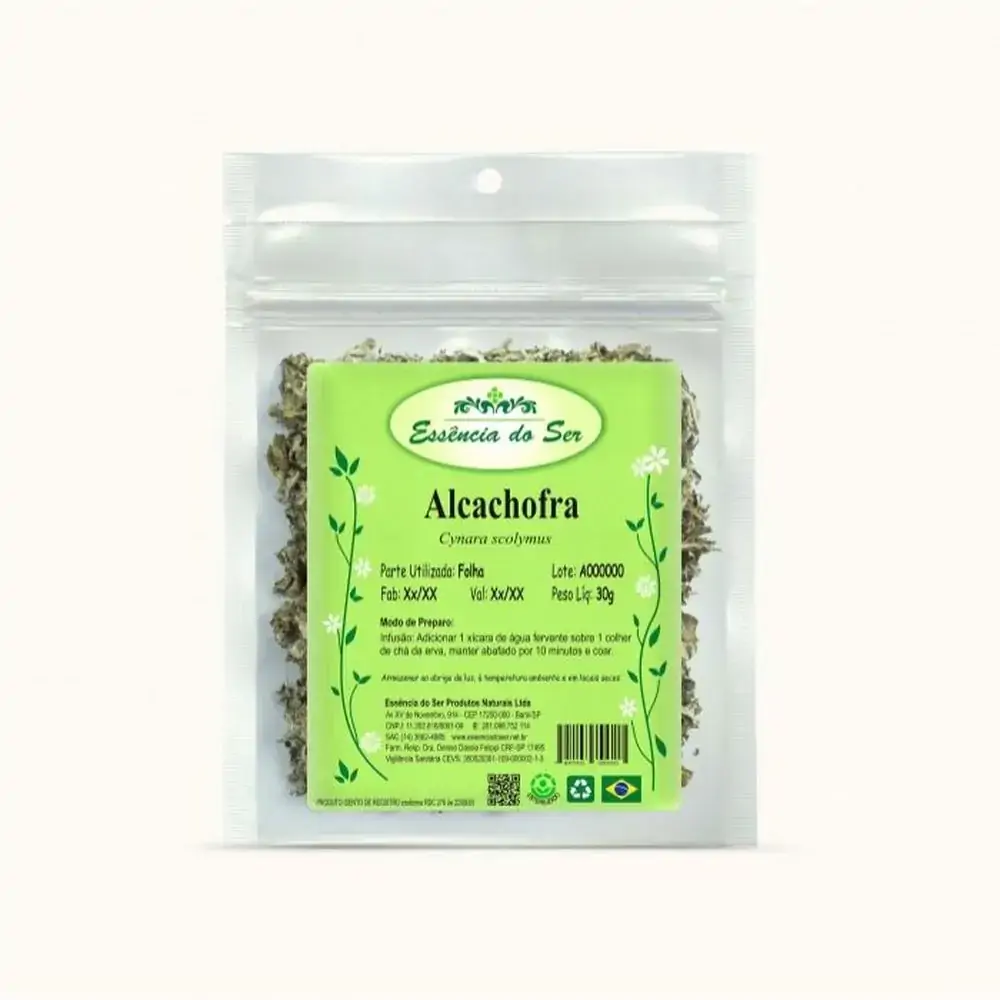 Alcachofra Cha 30g Essencia Do Ser
