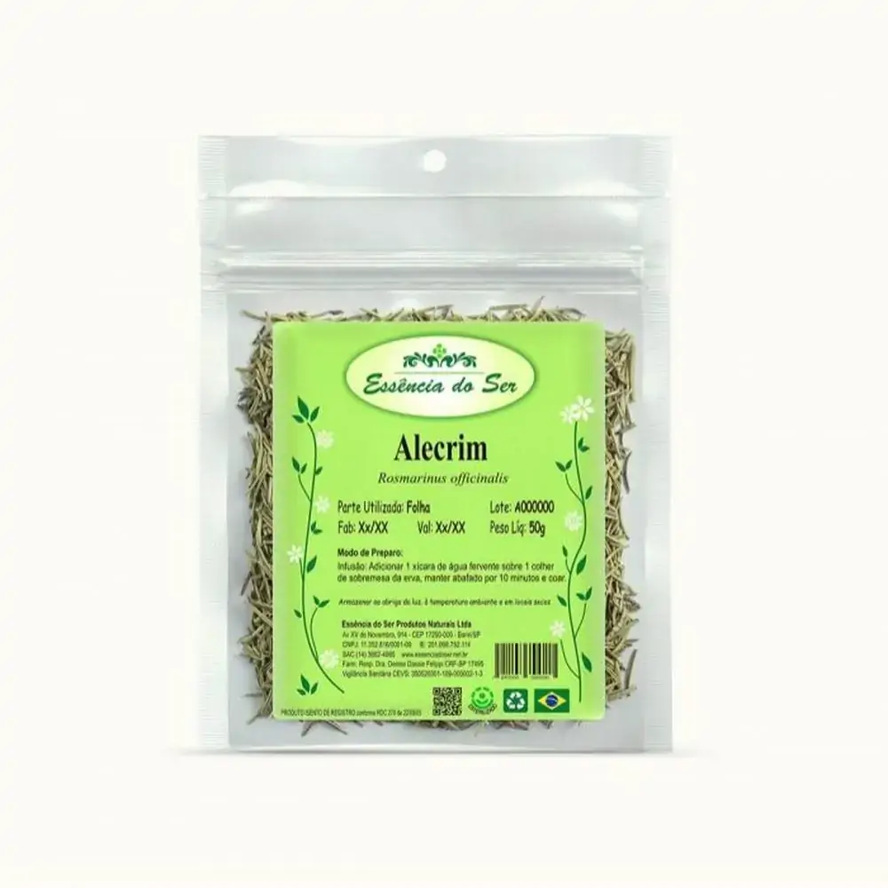 Cha De Alecrim 30gr Essencia Do Ser