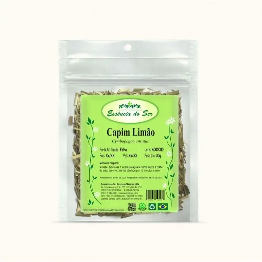 Chá Capim Limao 30g Essencia Do Ser