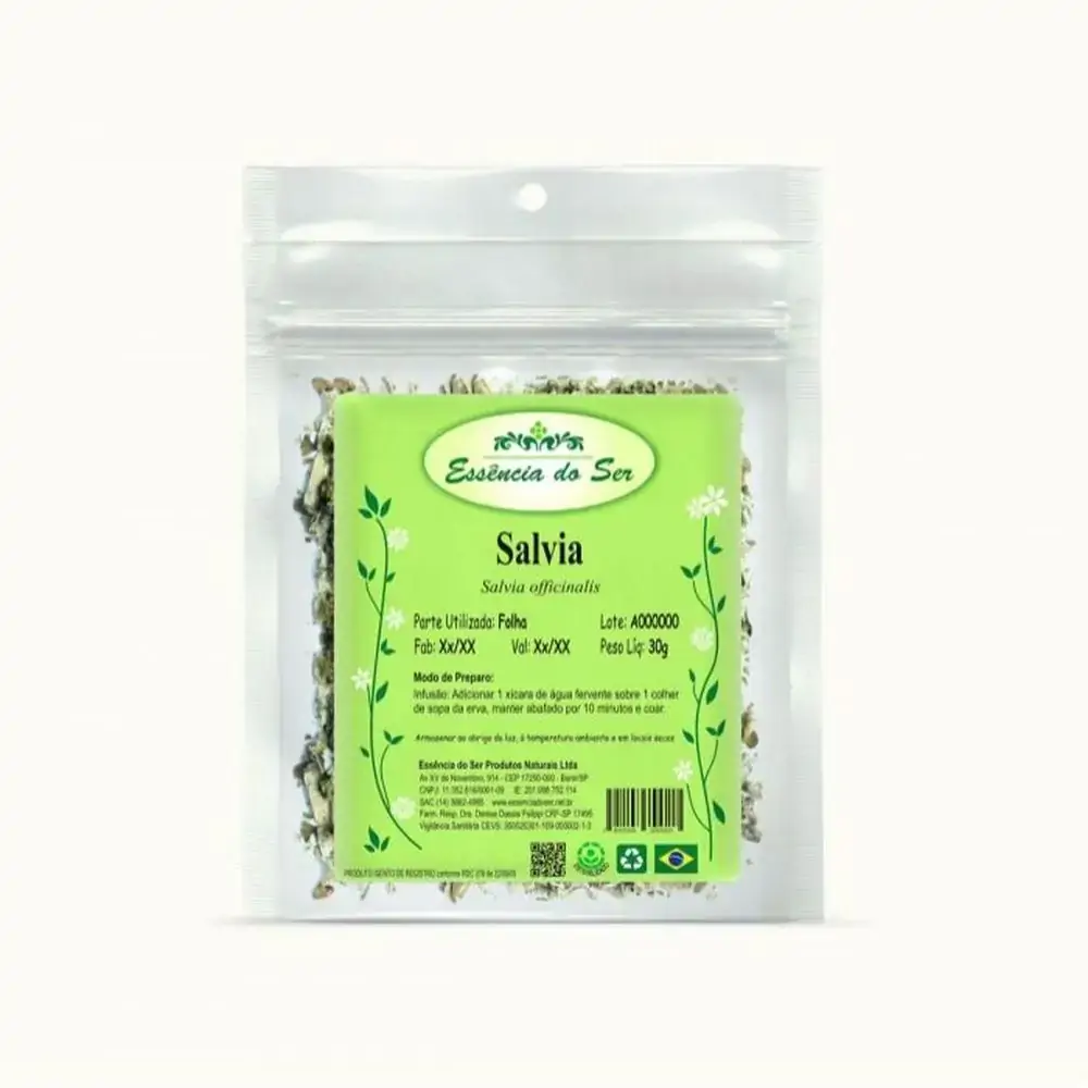 Salvia Cha 30gr Essencia Do Ser
