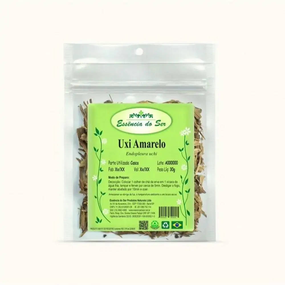 Cha De Uxi Amarelo 30gr Essencia Do Ser
