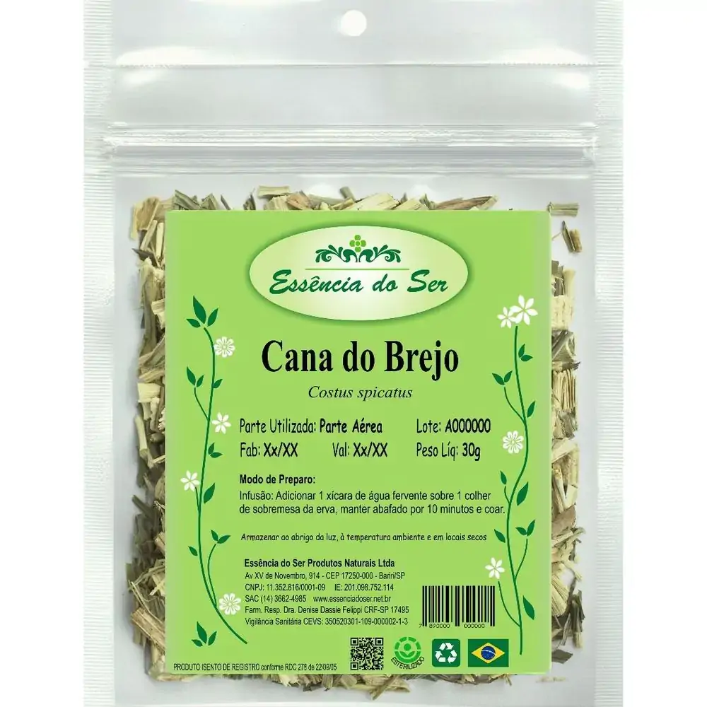Cana Do Brejo 30 Gr Essencia Do Ser