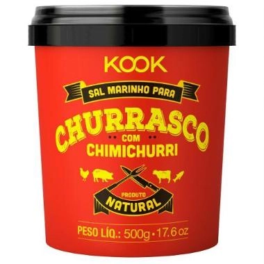 Sal Tempero P/ Churrasco 500g Kook