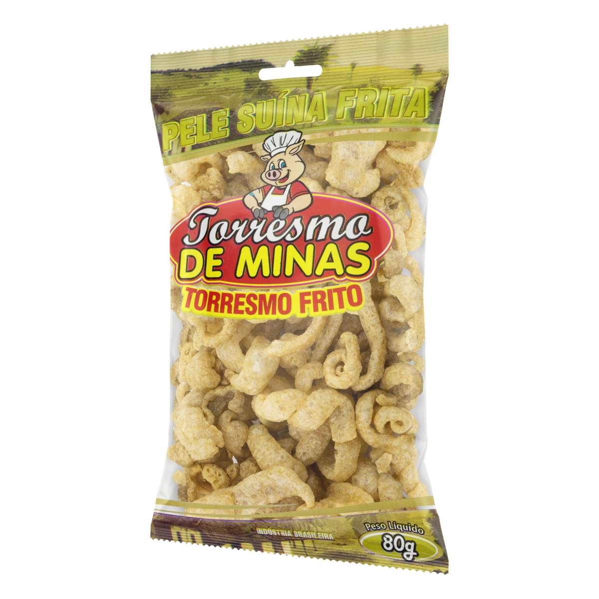 Torresmo Frito Torresmo De Minas Pacote 80g
