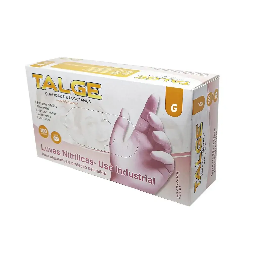 Talge Luva De Latex M 10x100