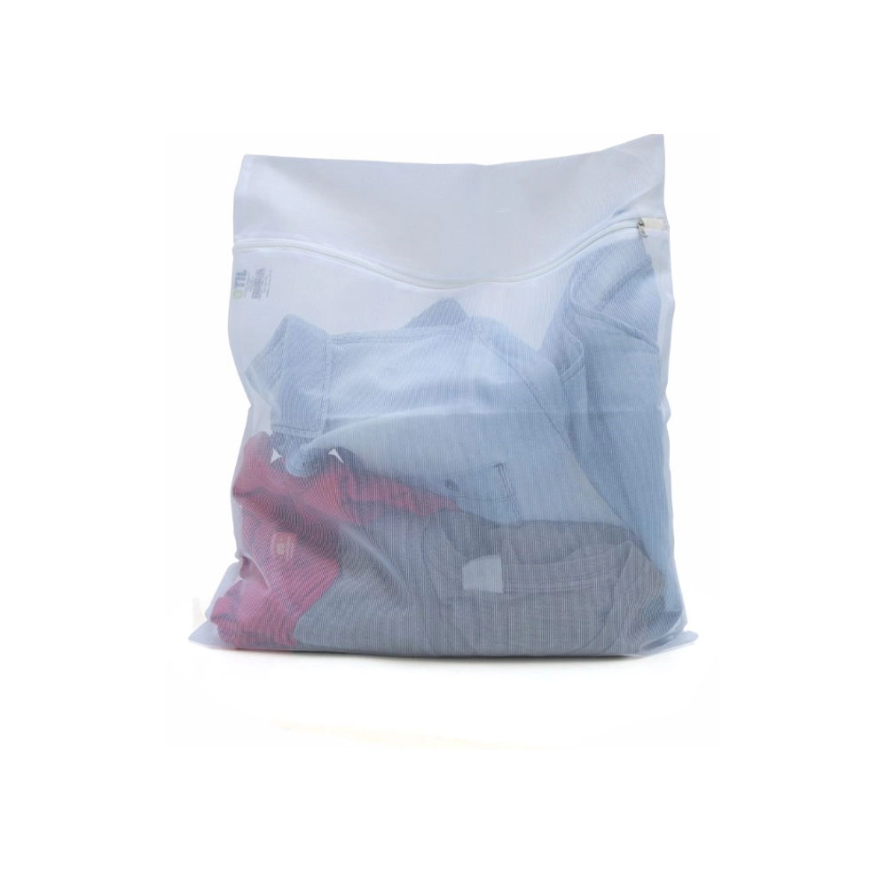 Saco De Lavar C/ Ziper 50x45cm