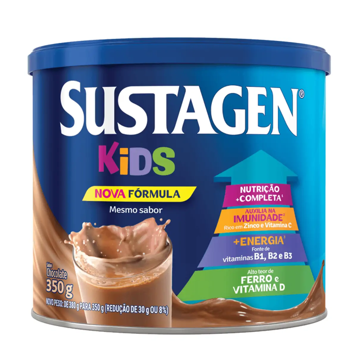 Complemento Alimentar Sustagen Kids Sabor Chocolate 350g
