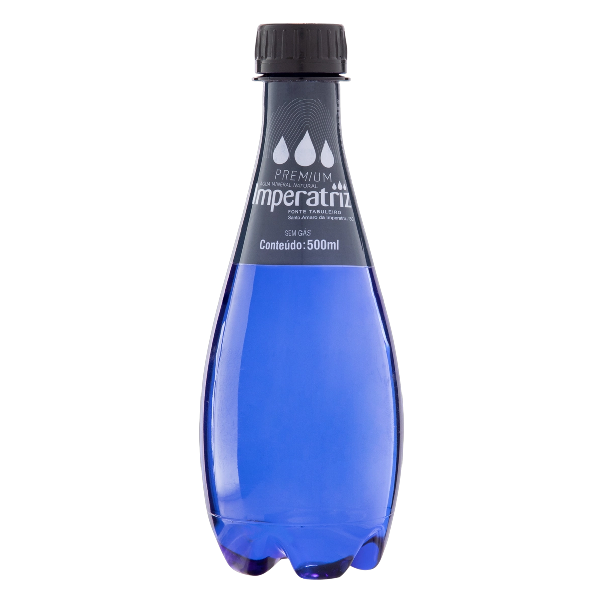água Mineral Natural Sem Gás Imperatriz Premium Garrafa 500ml