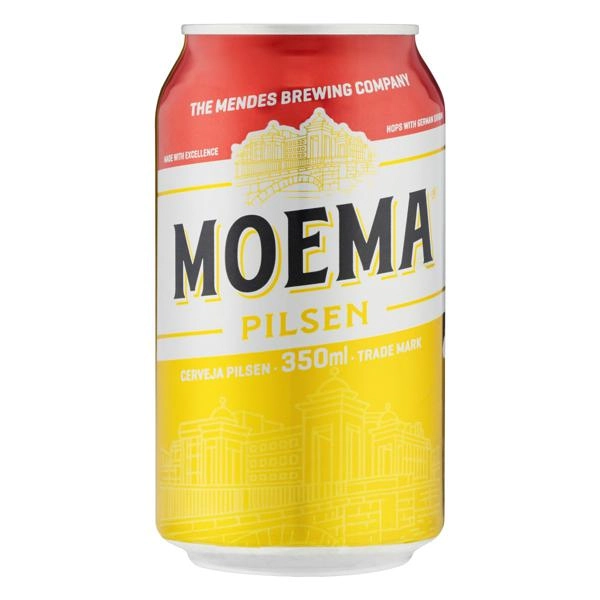 Cerveja Pilsen Moema Lata 350ml