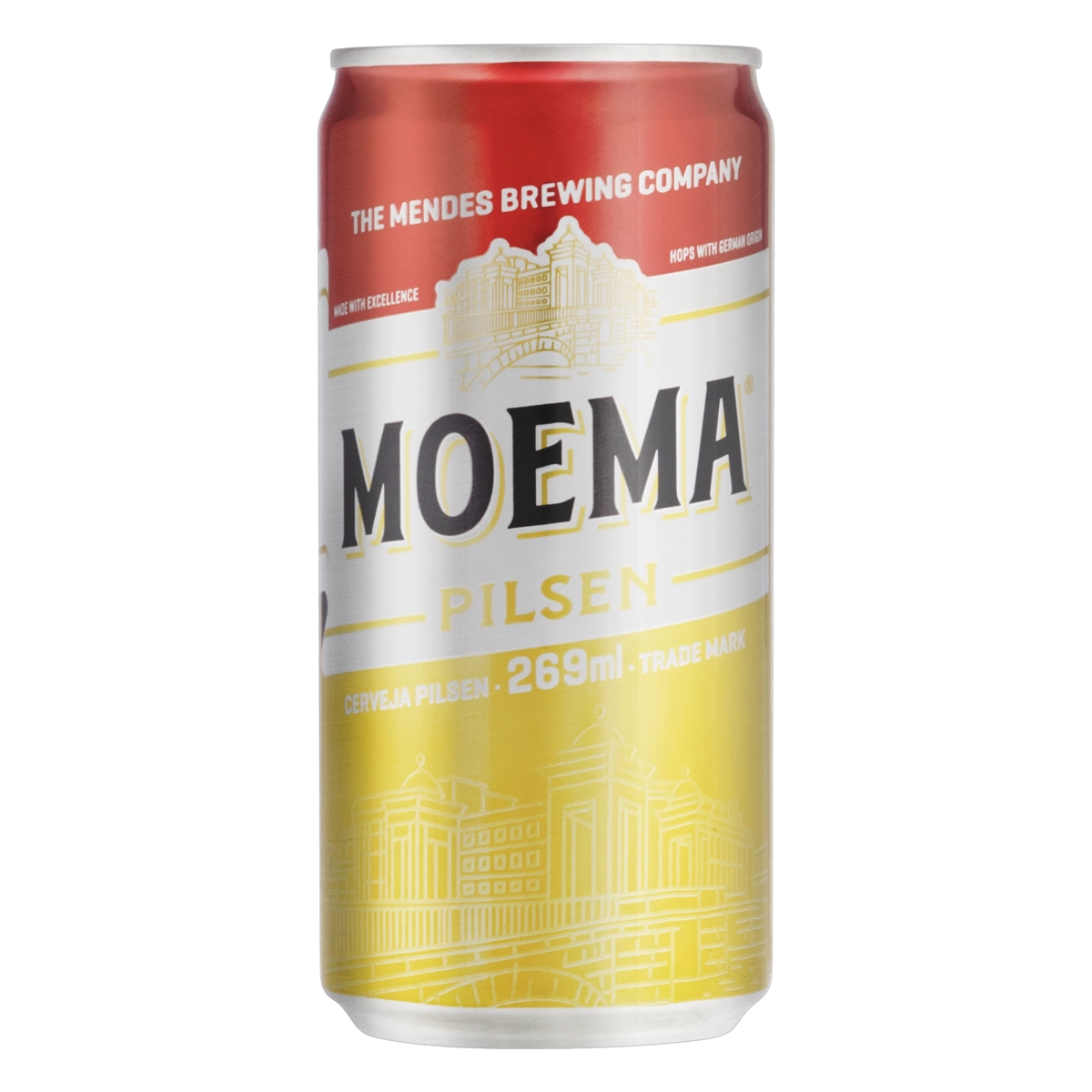 Cerveja Pilsen Moema Lata 269ml