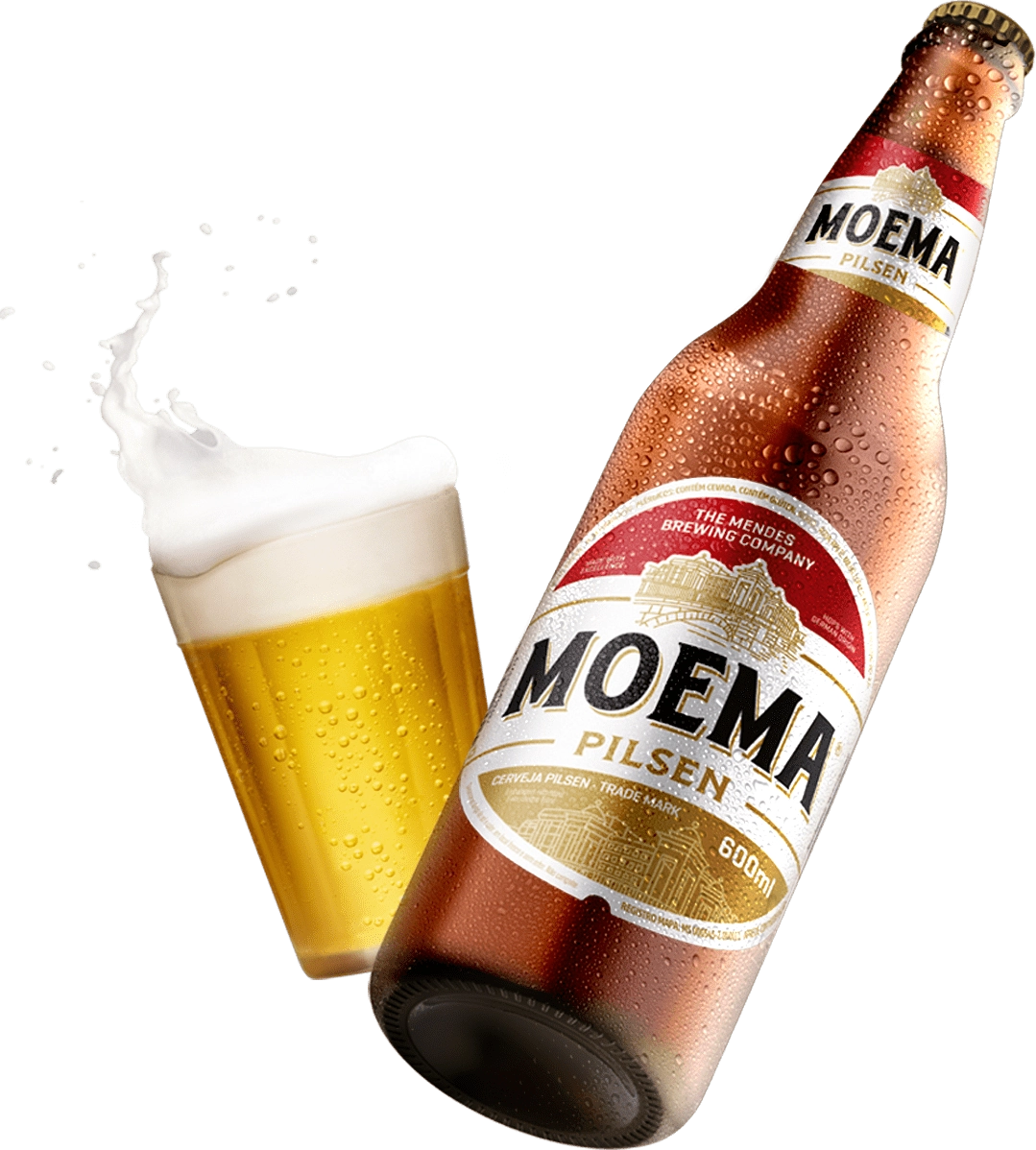 Cerveja Pilsen Moema Garrafa 600ml