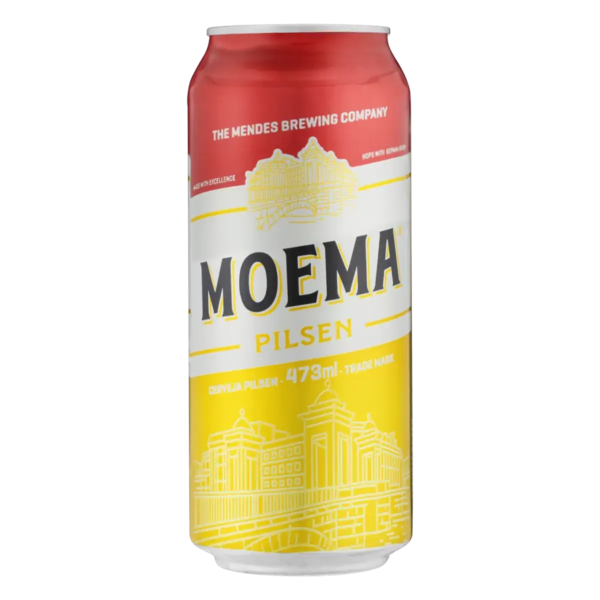 Cerveja Pilsen Moema Lata 473ml