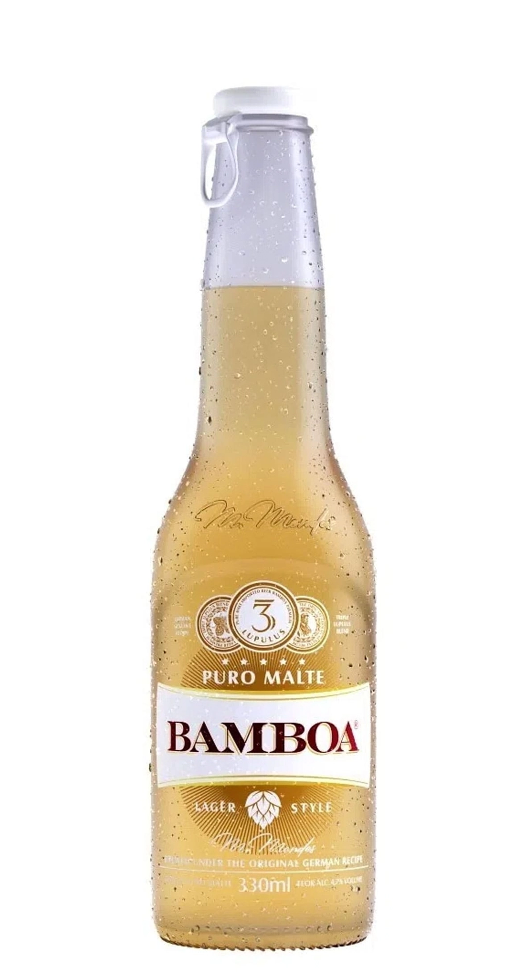 Cerveja Lager Puro Malte Bamboa Garrafa 330ml
