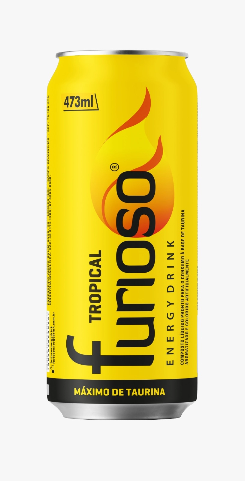 Energético Tropical Furioso Lata 473ml