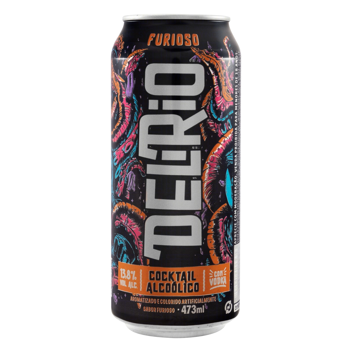 Coquetel Alcoólico Furioso Delírio Lata 473ml