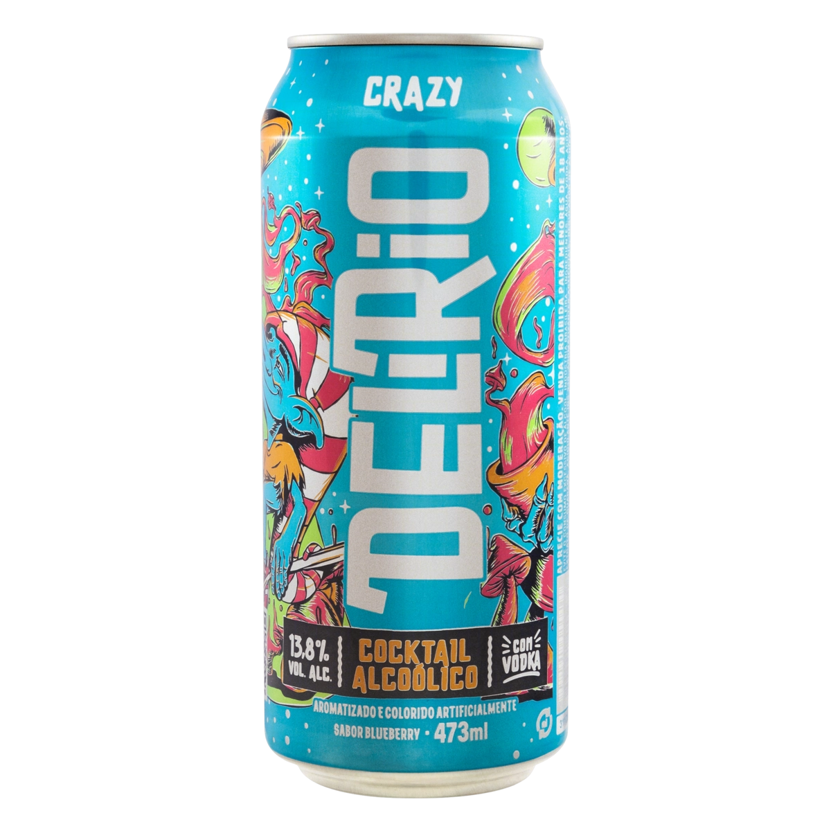 Coquetel Alcoólico Crazy Delírio Lata 473ml