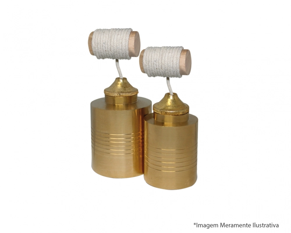 Prumo Metal Parede 4 Blister