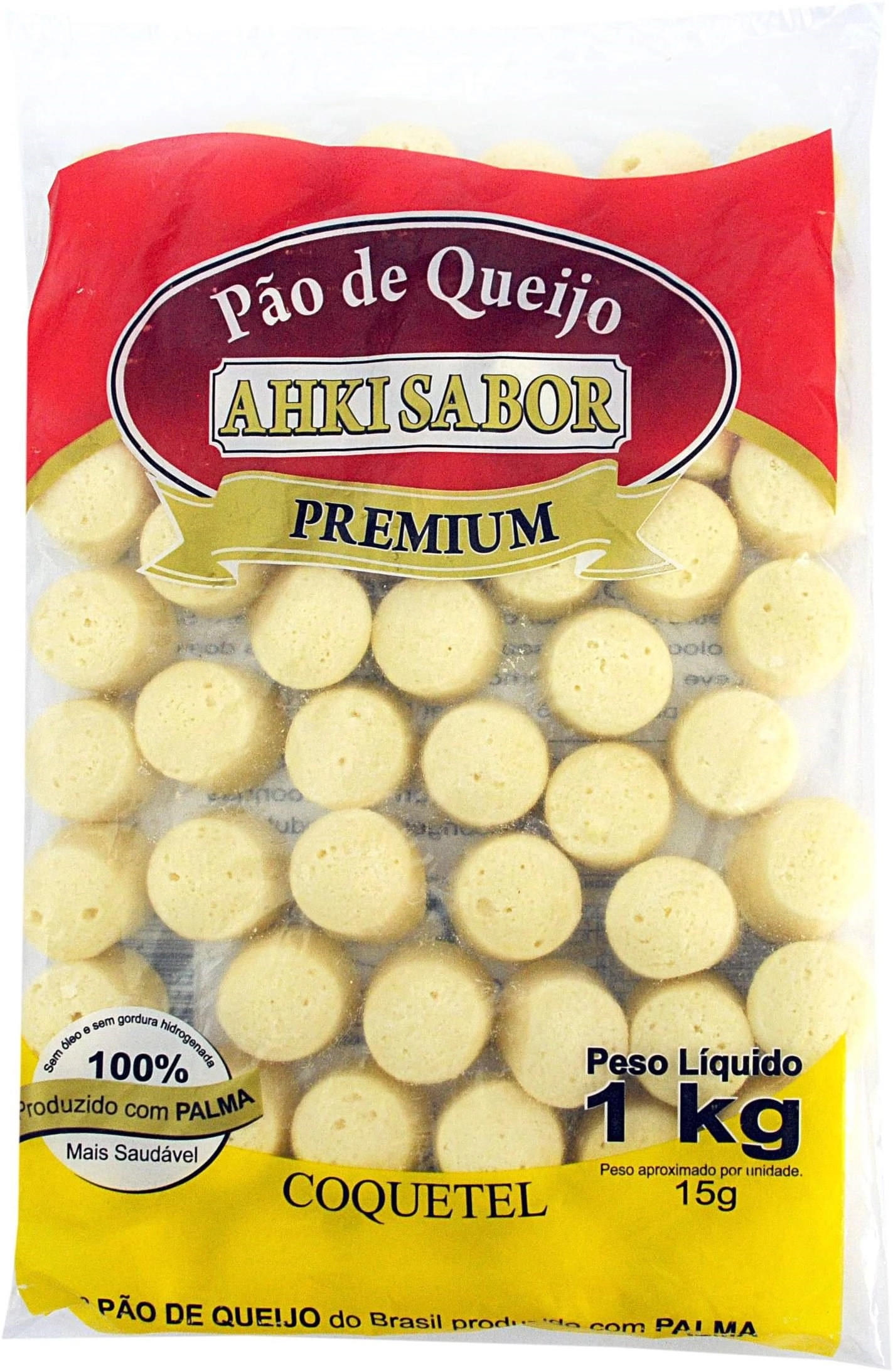 Pao De Queijo Ahki Sabor 1kg Tradicional
