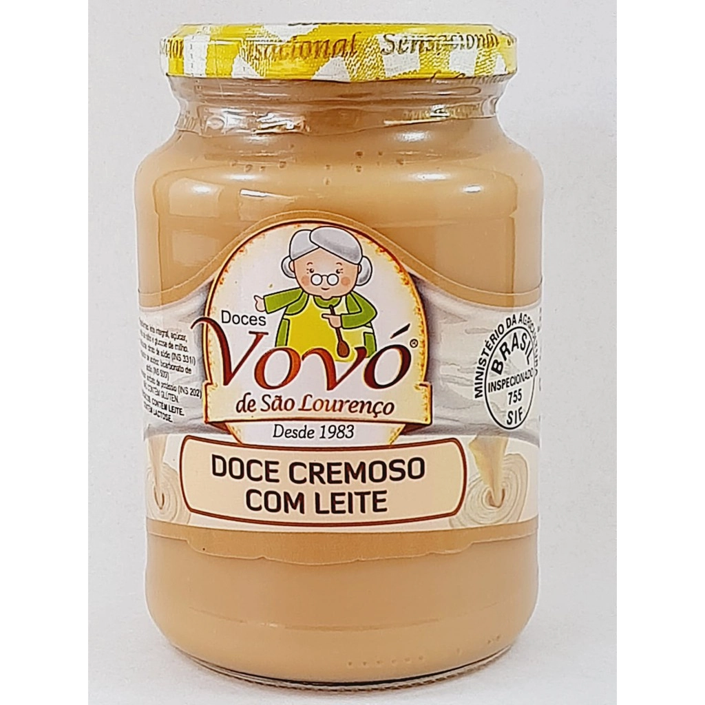 Doce Vovo Lourenco 650gr Leite
