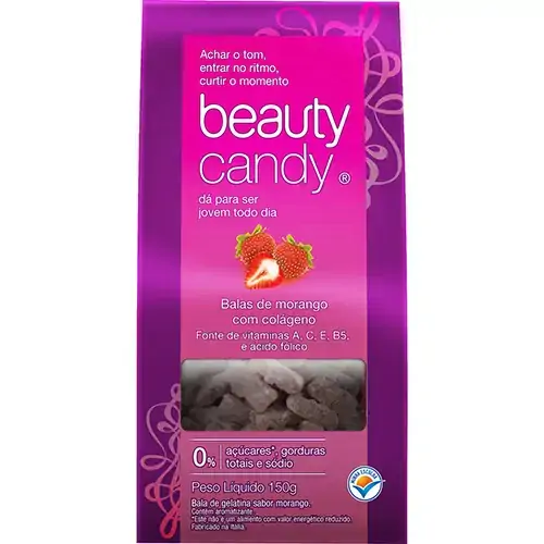 Beauty Candy Morango/colageno