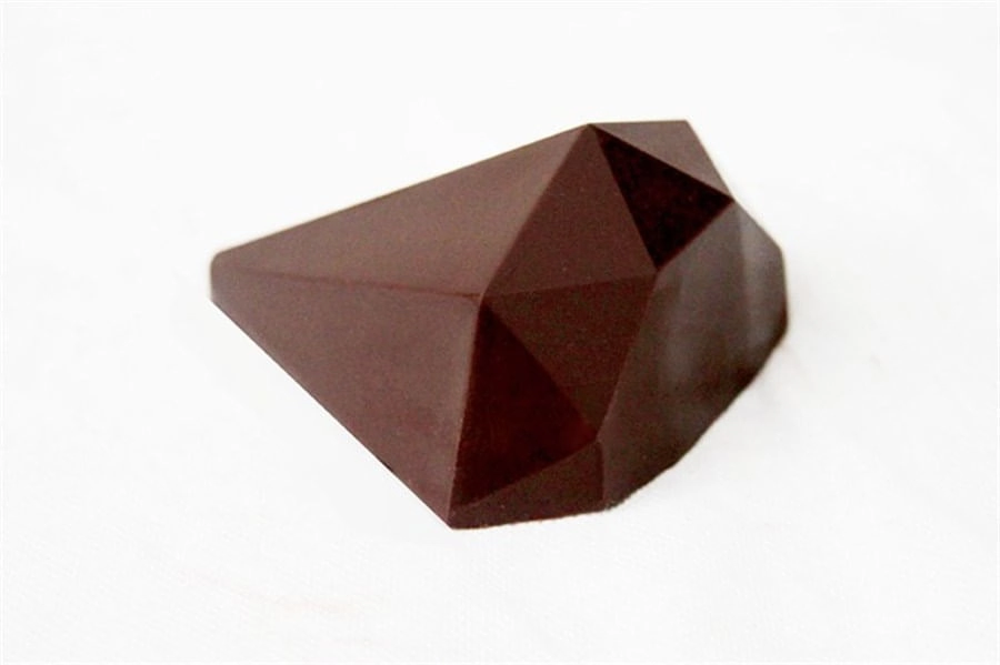Forma Silic Ovo Diamante 250g Ref1411 Bwb