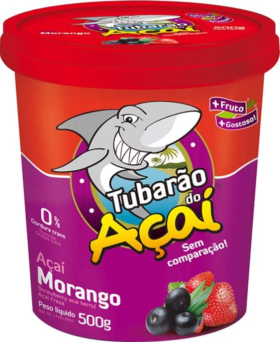 Acai C/ Guaran Ae Morango Tubarao