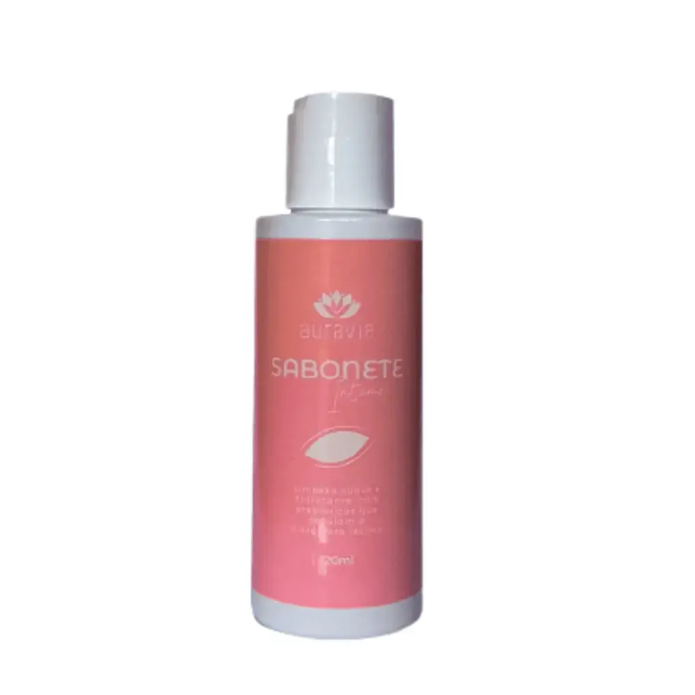Sabonete Íntimo Natural com Prebióticos 120ml - Auravie